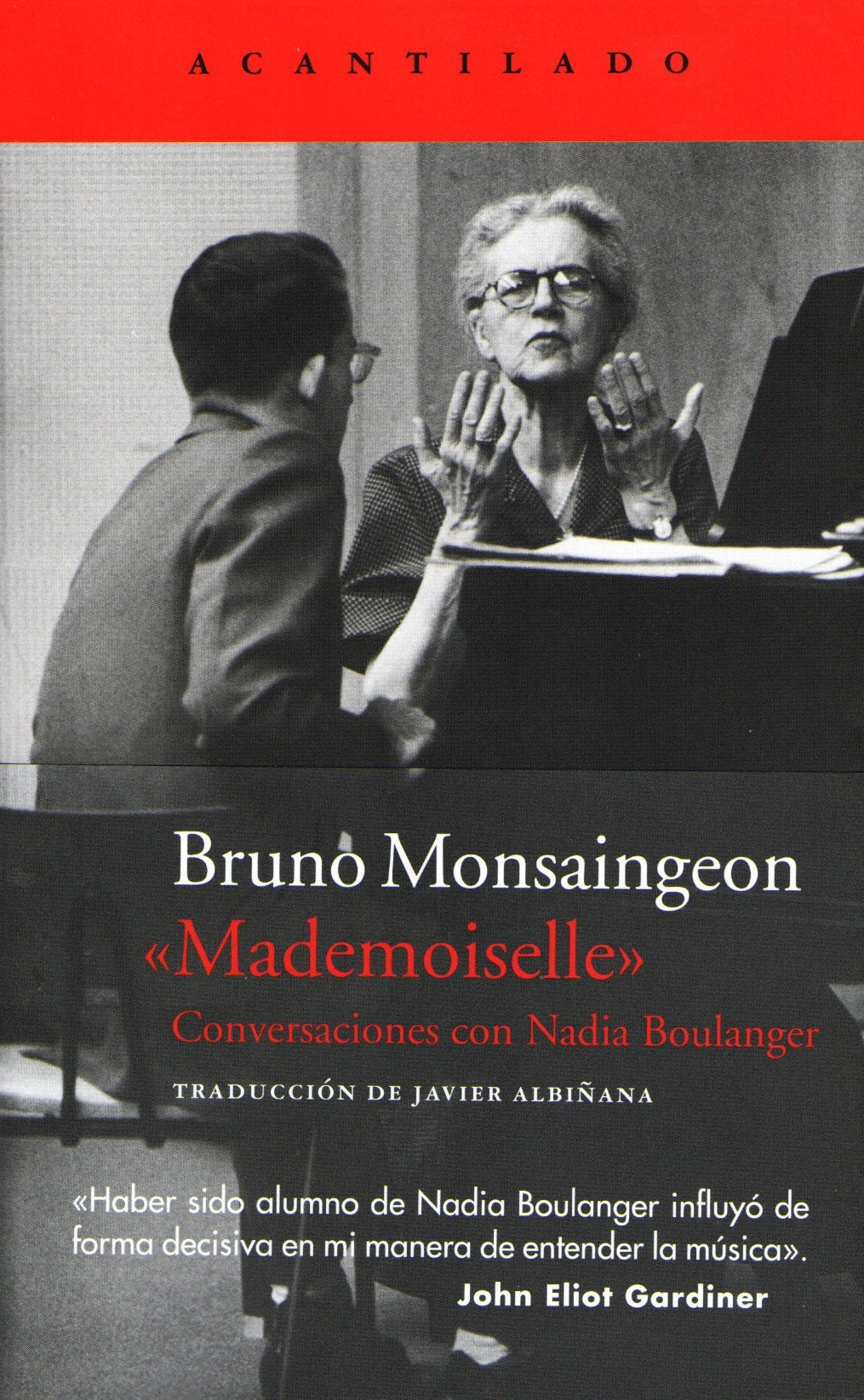 Conversaciones con Nadia Boulanger